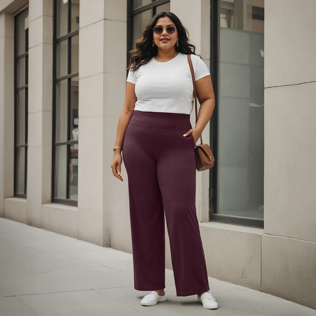 Ultimate Sculpt Wide-Legged Pants - Image 74