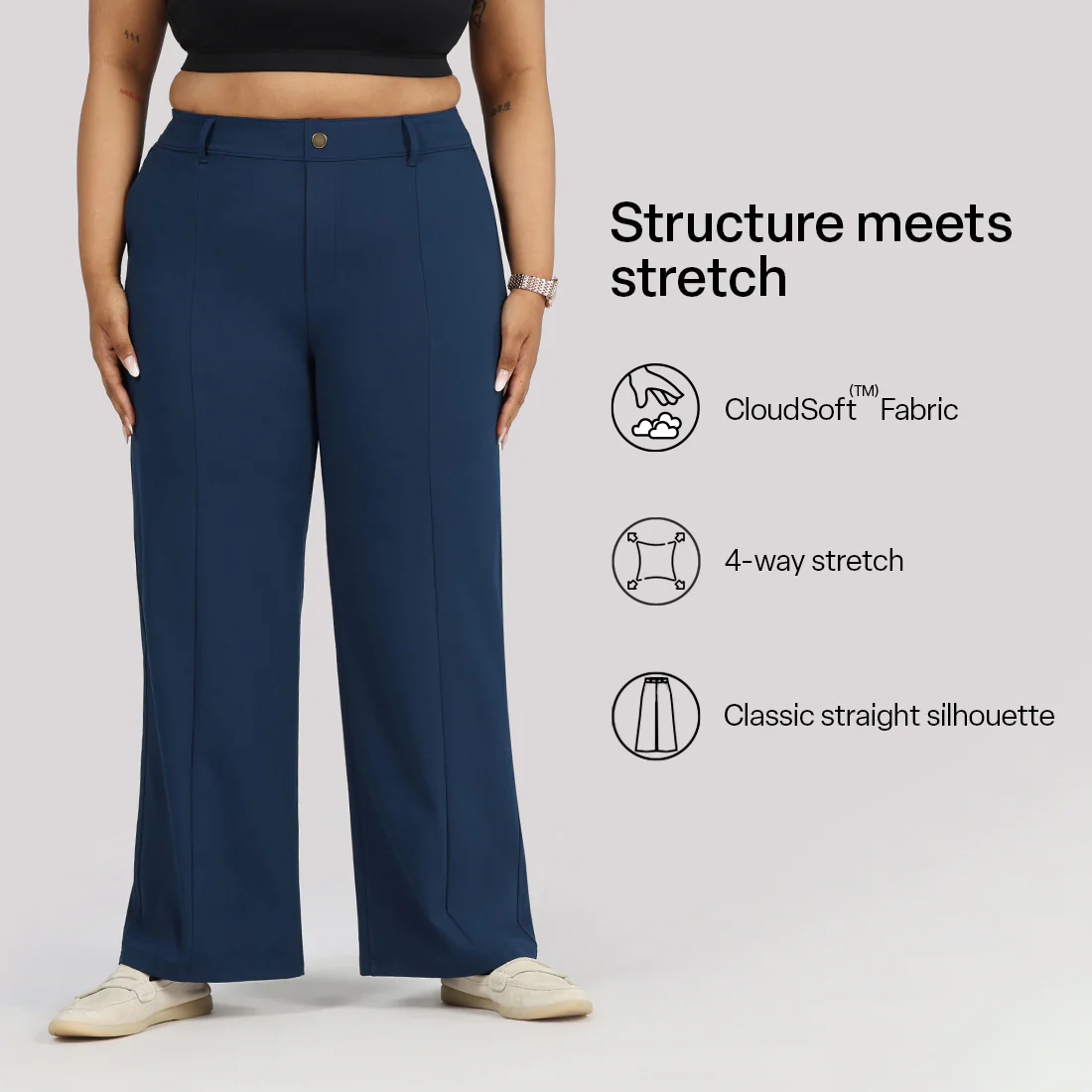 Ultimate Straight Trousers - Image 65