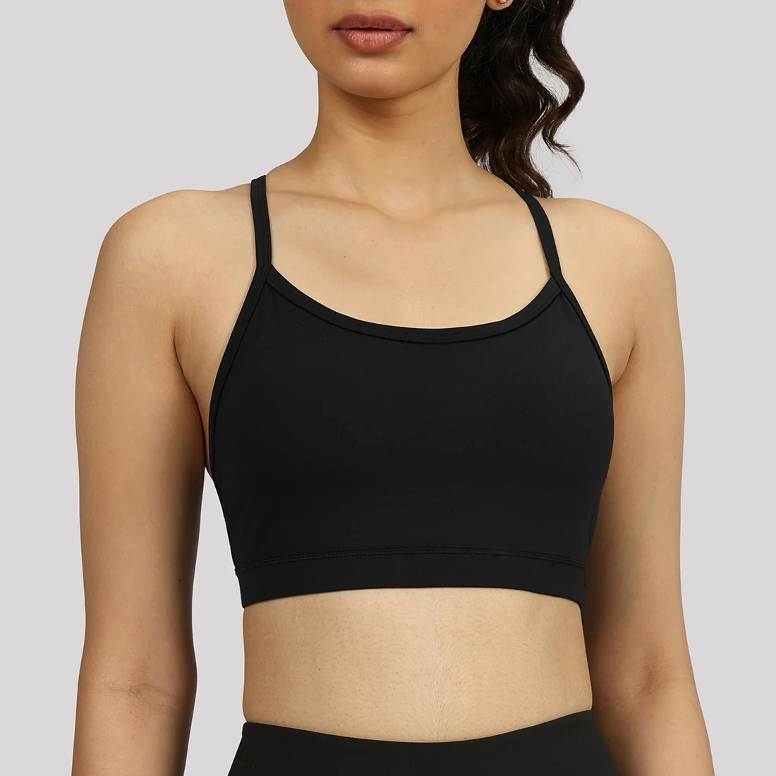Strappy Racerback Sports Bra - Image 11