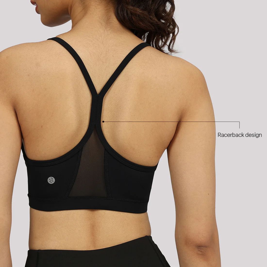 Strappy Racerback Sports Bra - Image 13
