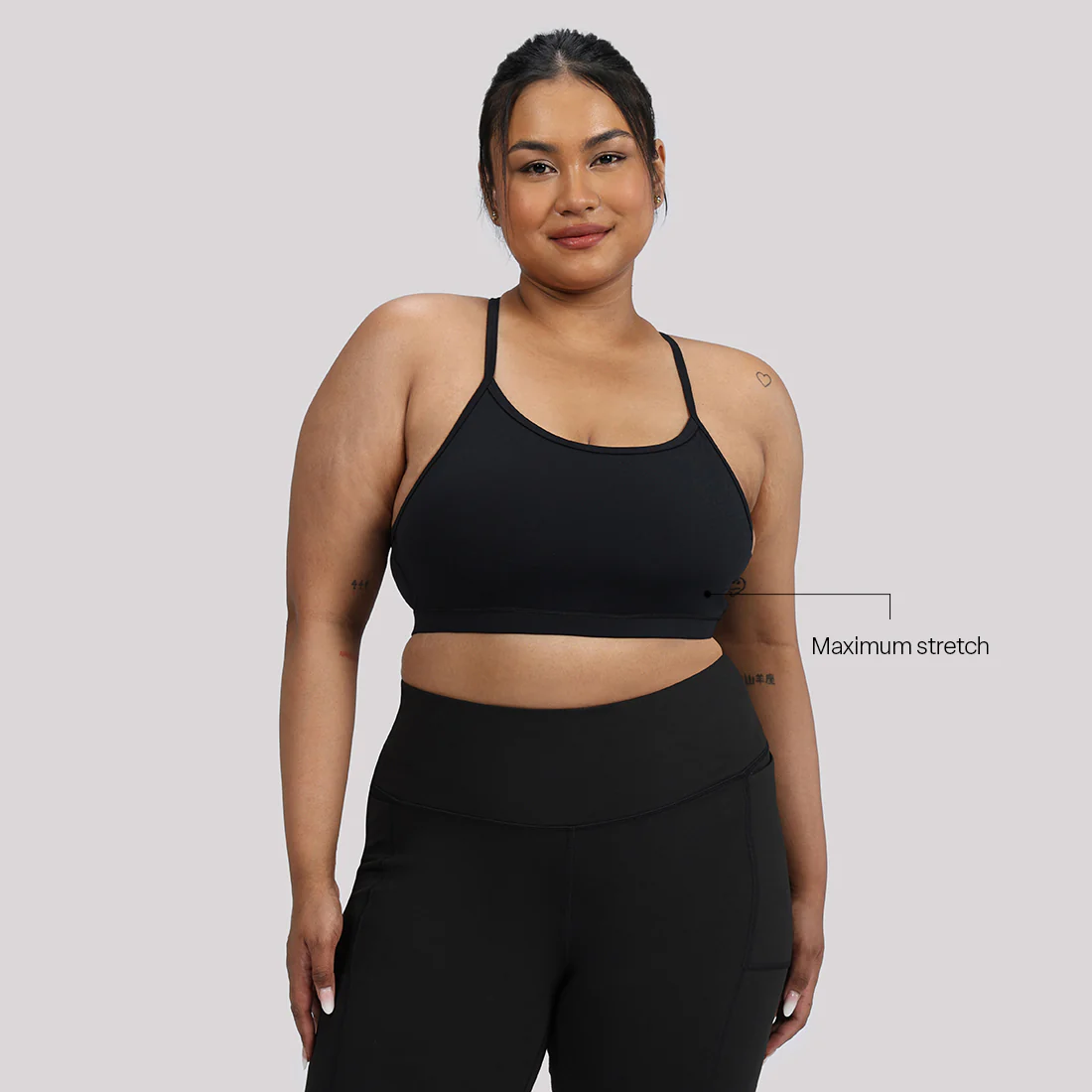 Strappy Racerback Sports Bra - Image 16