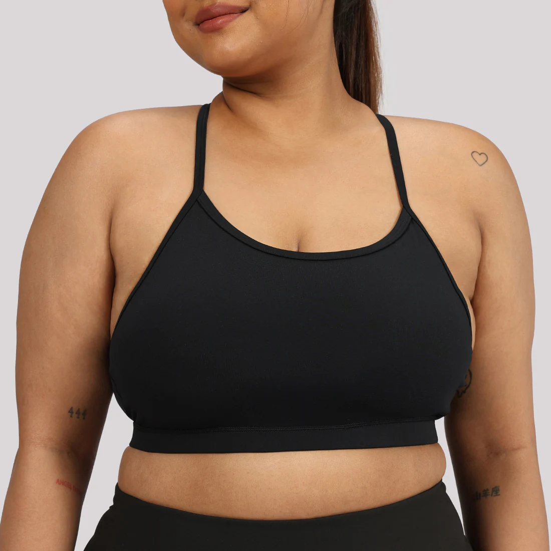 Strappy Racerback Sports Bra - Image 19