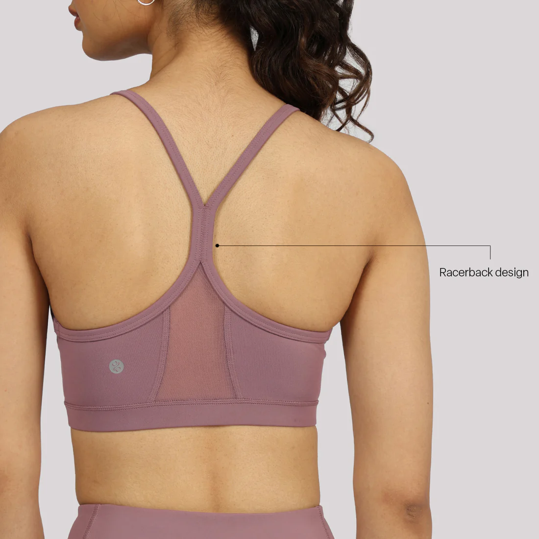 Strappy Racerback Sports Bra - Image 29