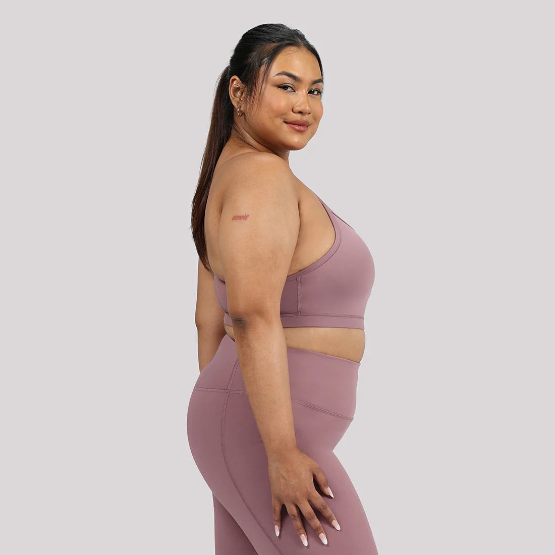 Strappy Racerback Sports Bra - Image 31