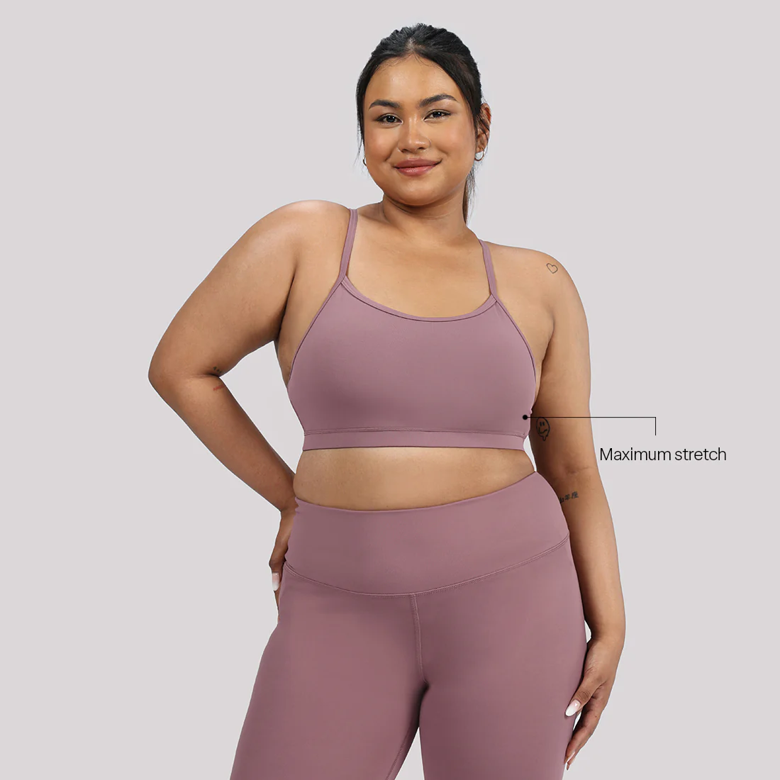 Strappy Racerback Sports Bra - Image 32
