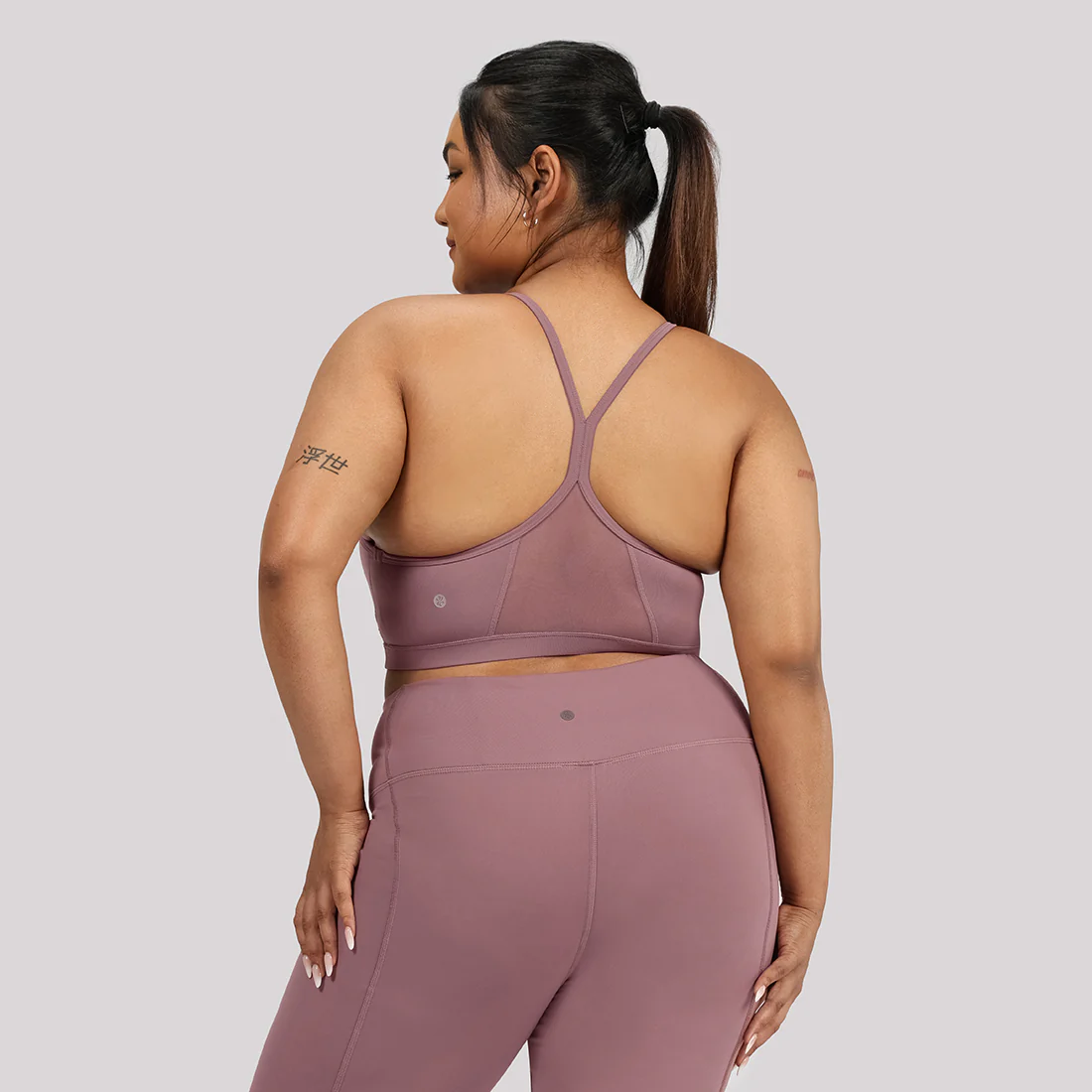 Strappy Racerback Sports Bra - Image 33
