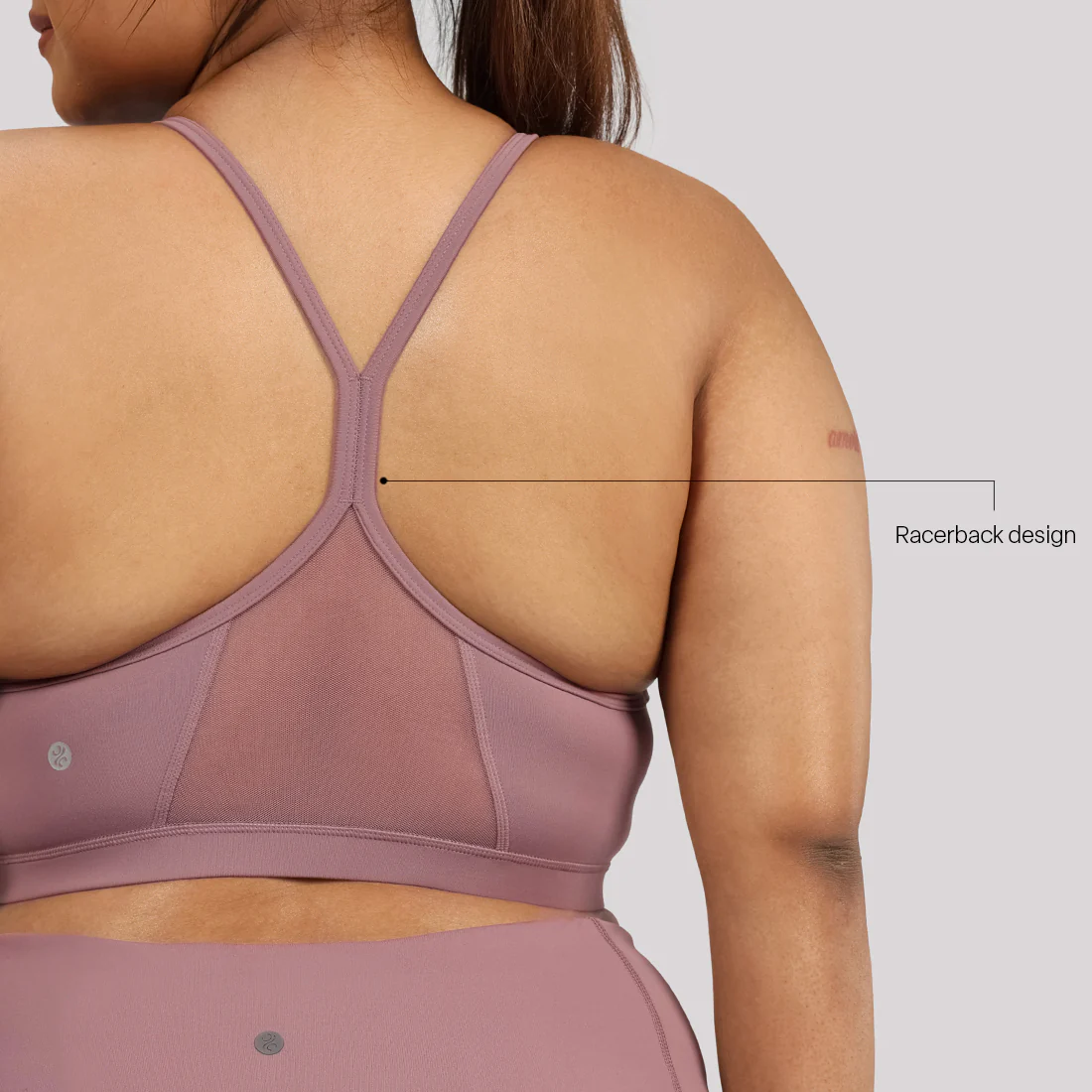 Strappy Racerback Sports Bra - Image 36
