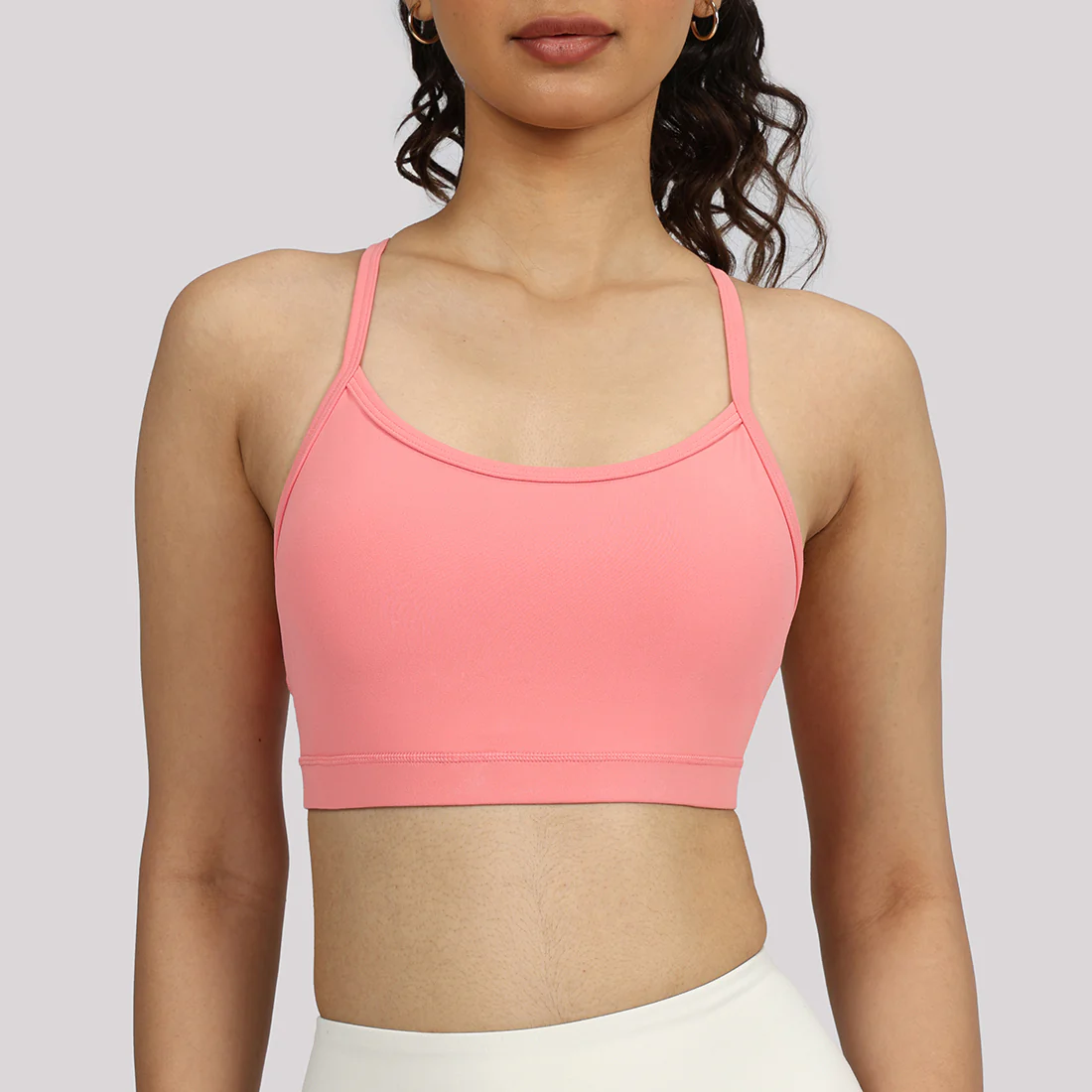 Strappy Racerback Sports Bra - Image 43