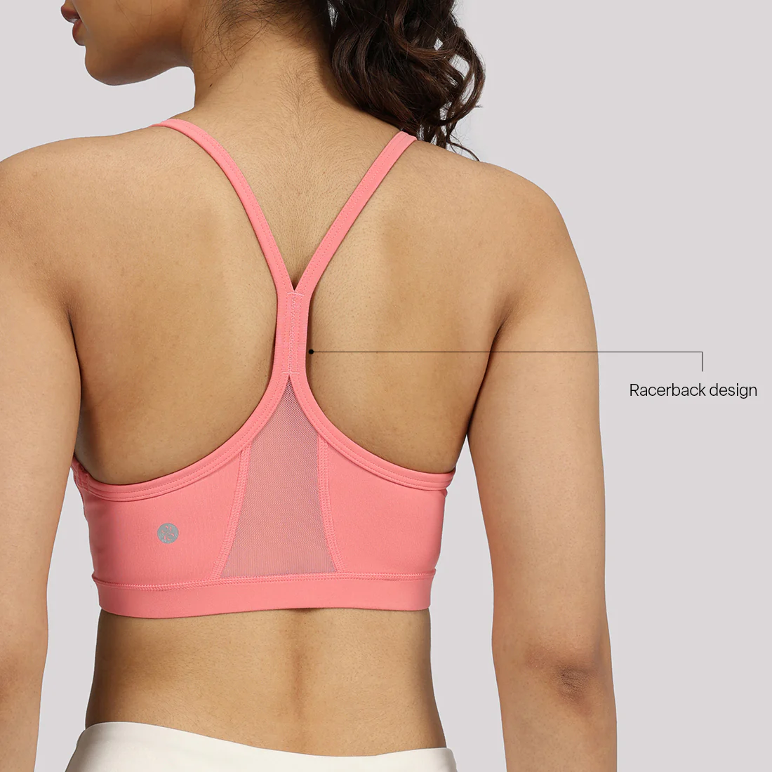 Strappy Racerback Sports Bra - Image 44