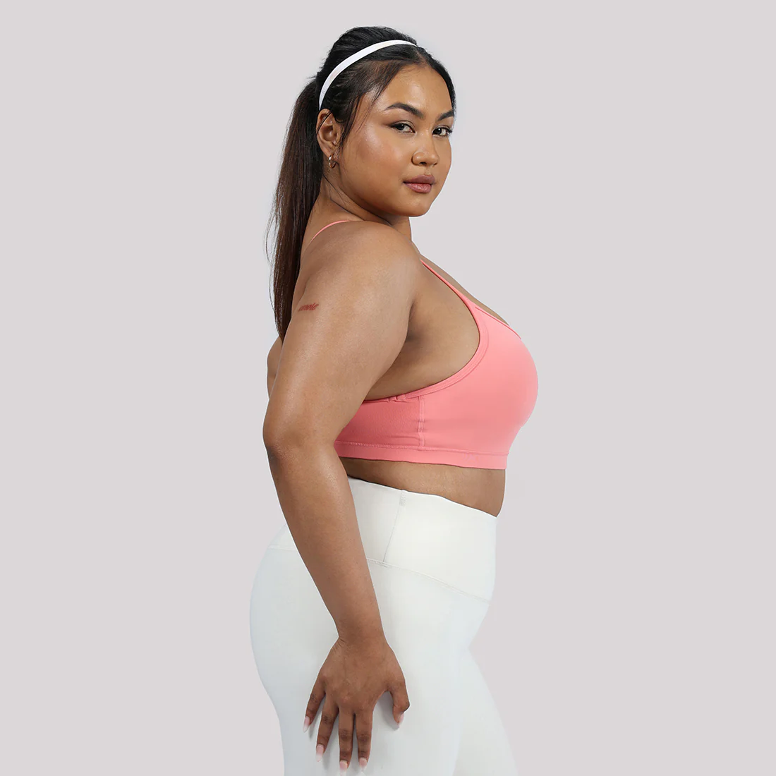 Strappy Racerback Sports Bra - Image 47