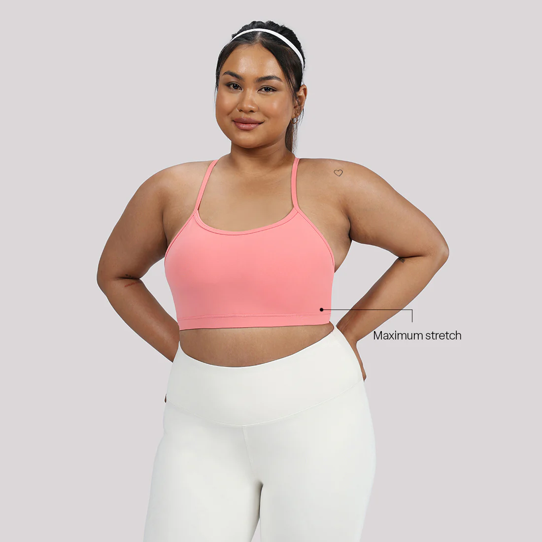 Strappy Racerback Sports Bra - Image 49