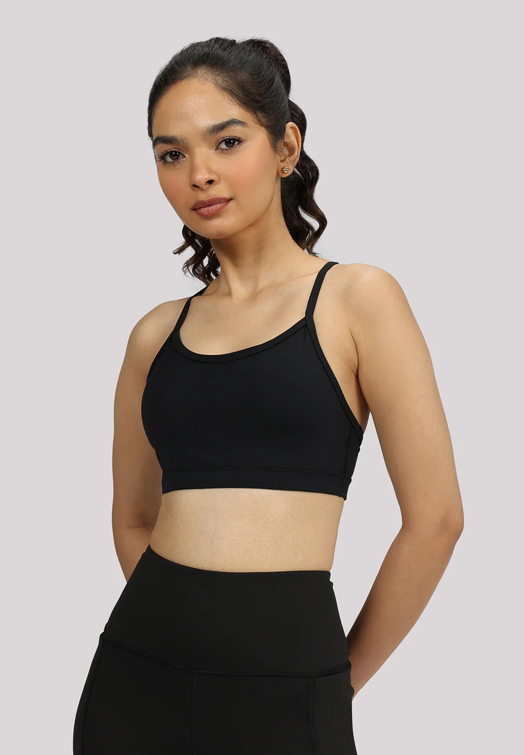 Strappy Racerback Sports Bra - Image 5