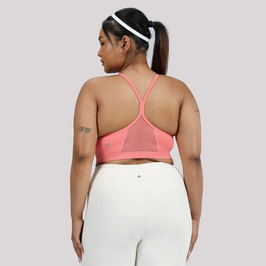 Strappy Racerback Sports Bra - Image 50