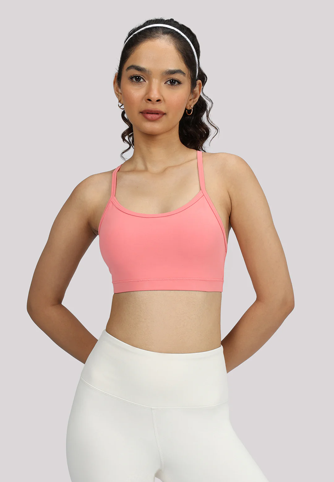 Strappy Racerback Sports Bra - Image 52