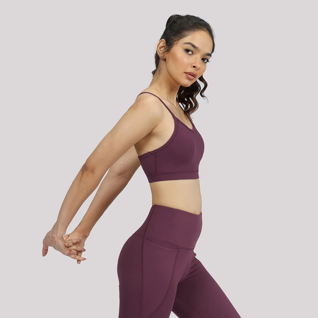 Strappy Racerback Sports Bra - Image 56