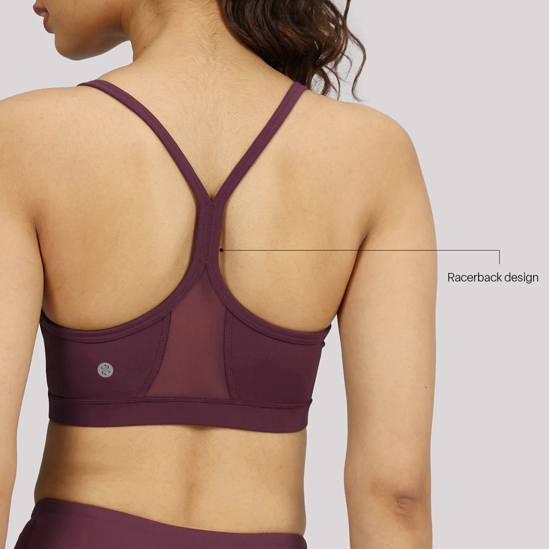 Strappy Racerback Sports Bra - Image 60