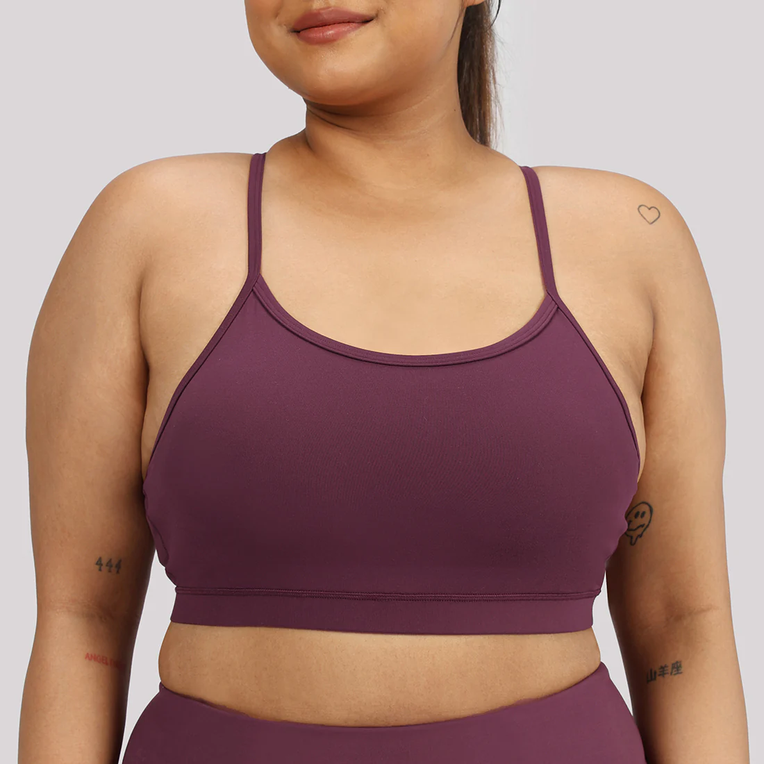 Strappy Racerback Sports Bra - Image 69