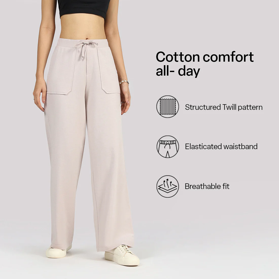 Work-To-Wine Twill Drawstring Pants - Image 16