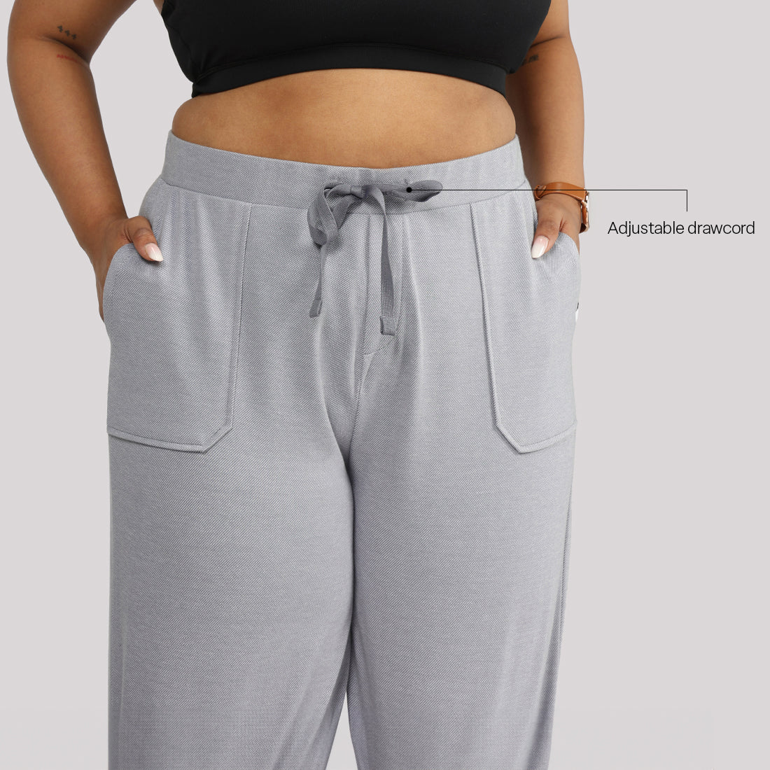 Work-To-Wine Twill Drawstring Pants - Image 29