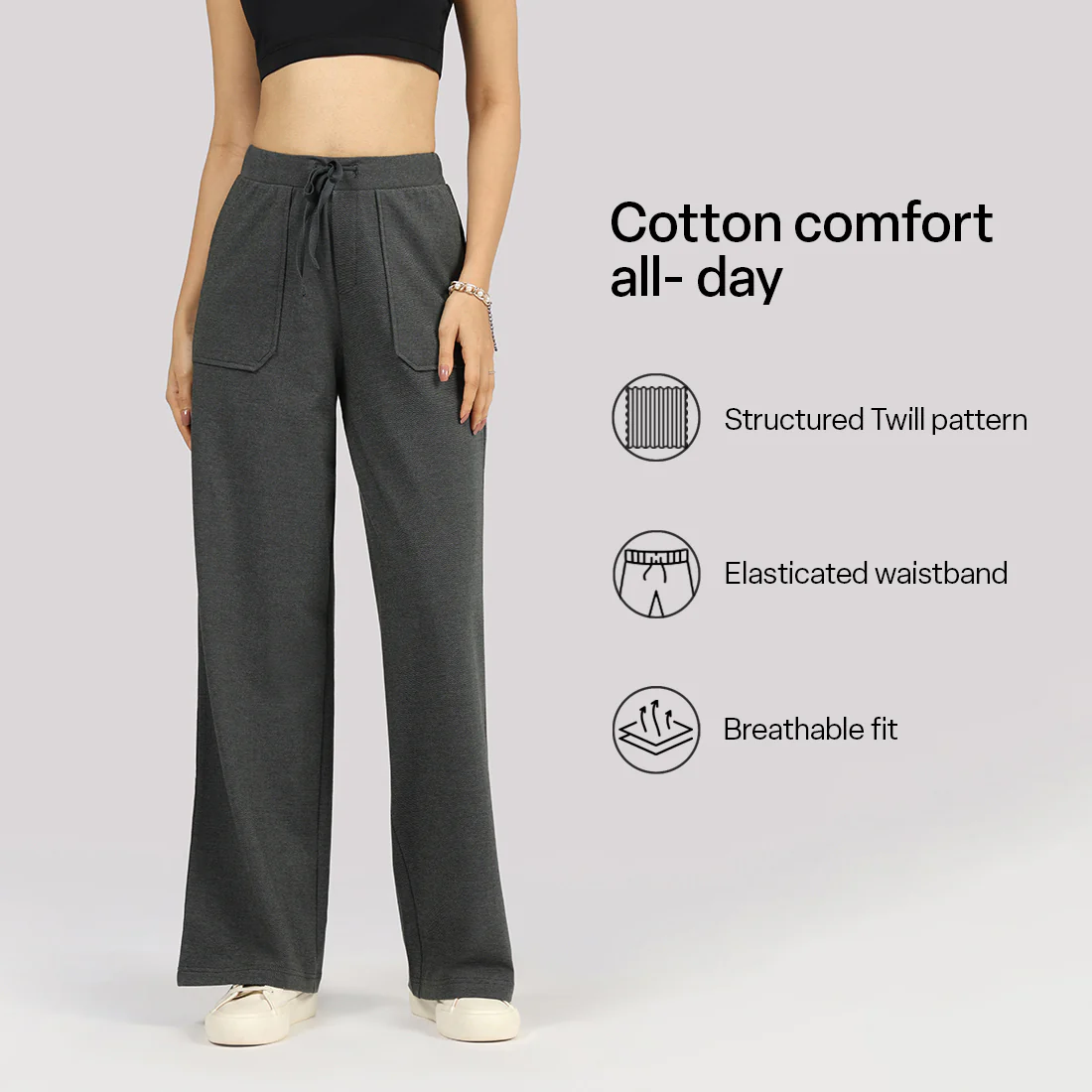 Work-To-Wine Twill Drawstring Pants - Image 35