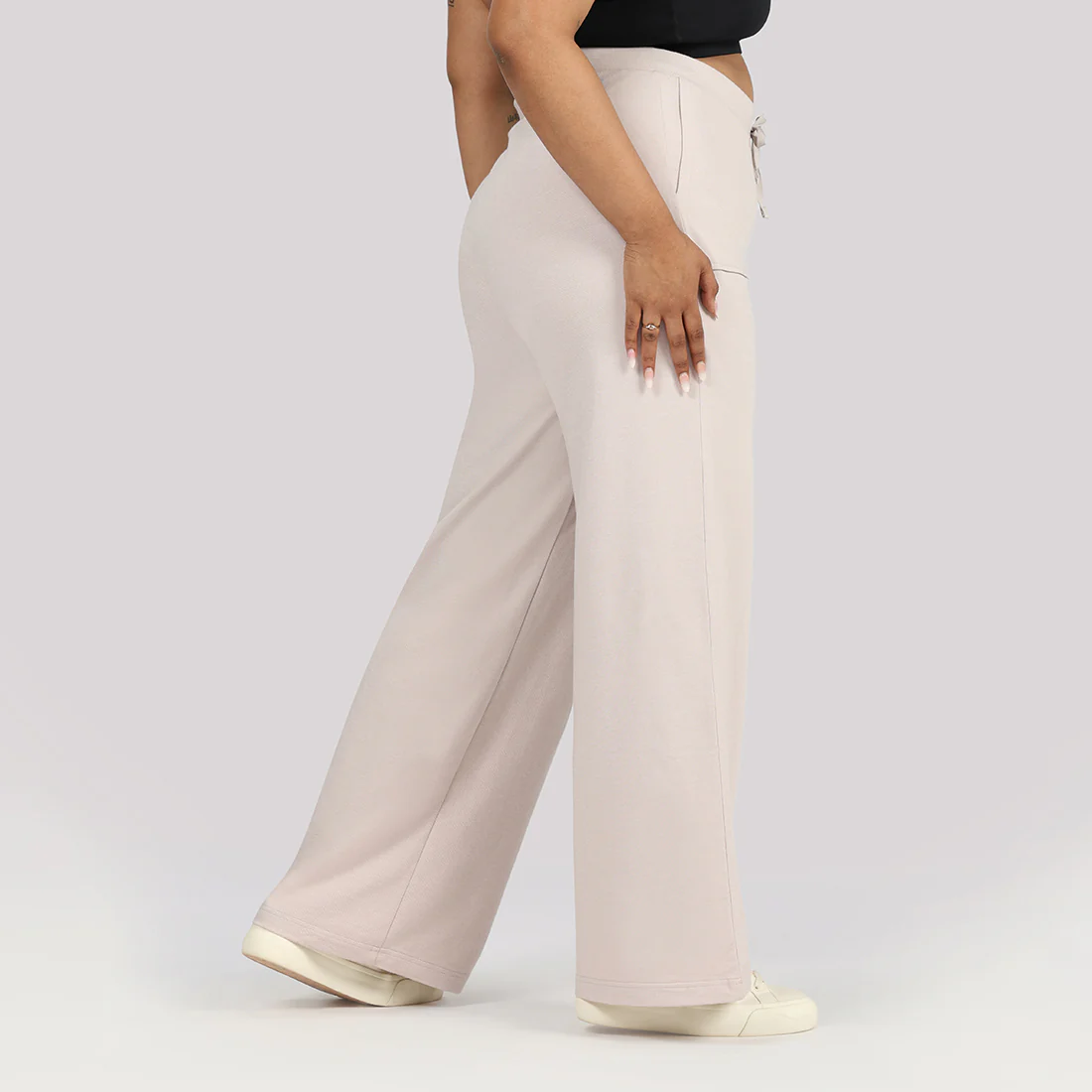 Work-To-Wine Twill Drawstring Pants - Image 4