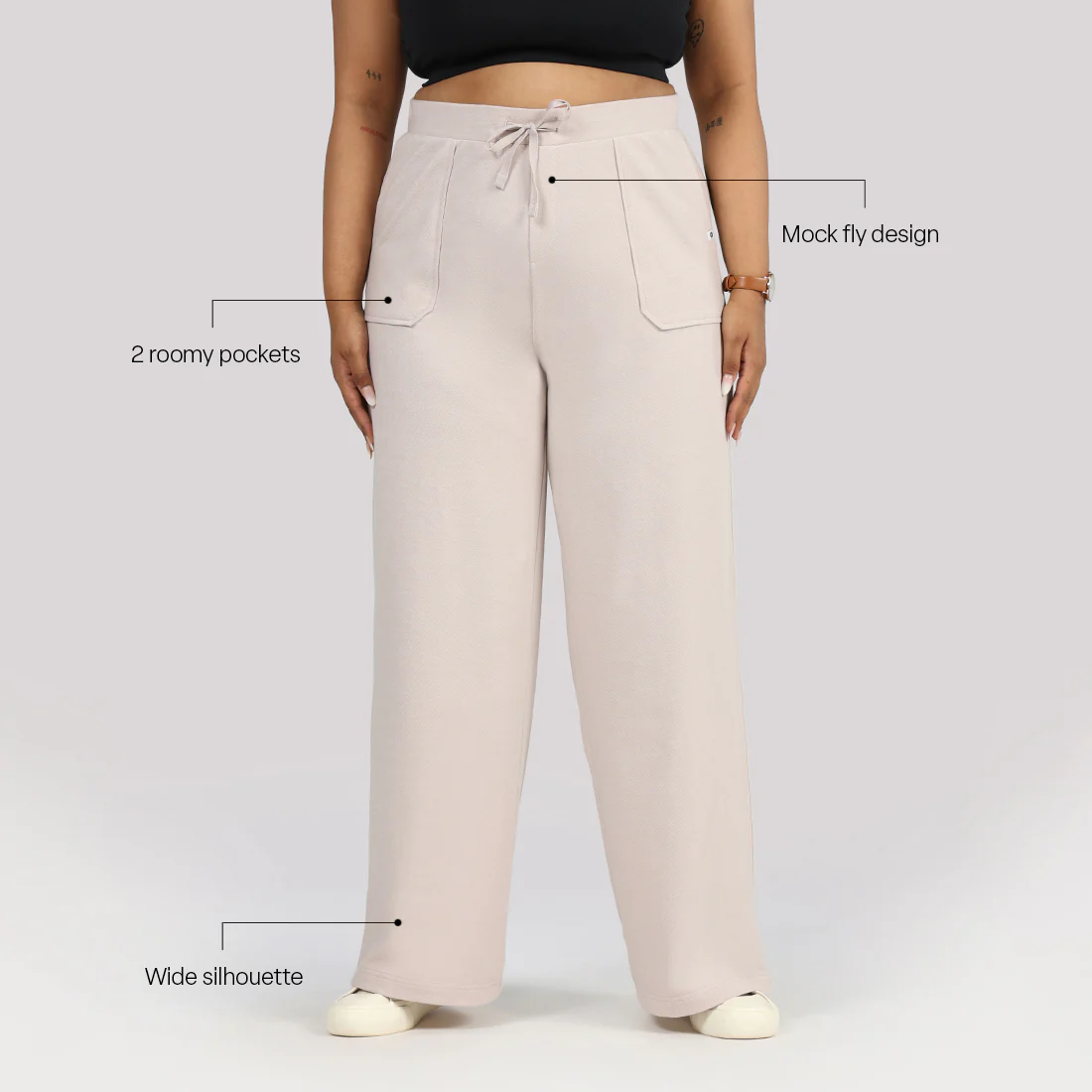 Work-To-Wine Twill Drawstring Pants - Image 5