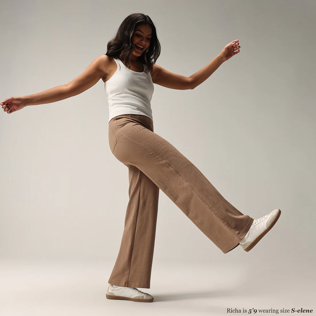 Work-To-Wine Twill Wide Dart Pants - Image 100