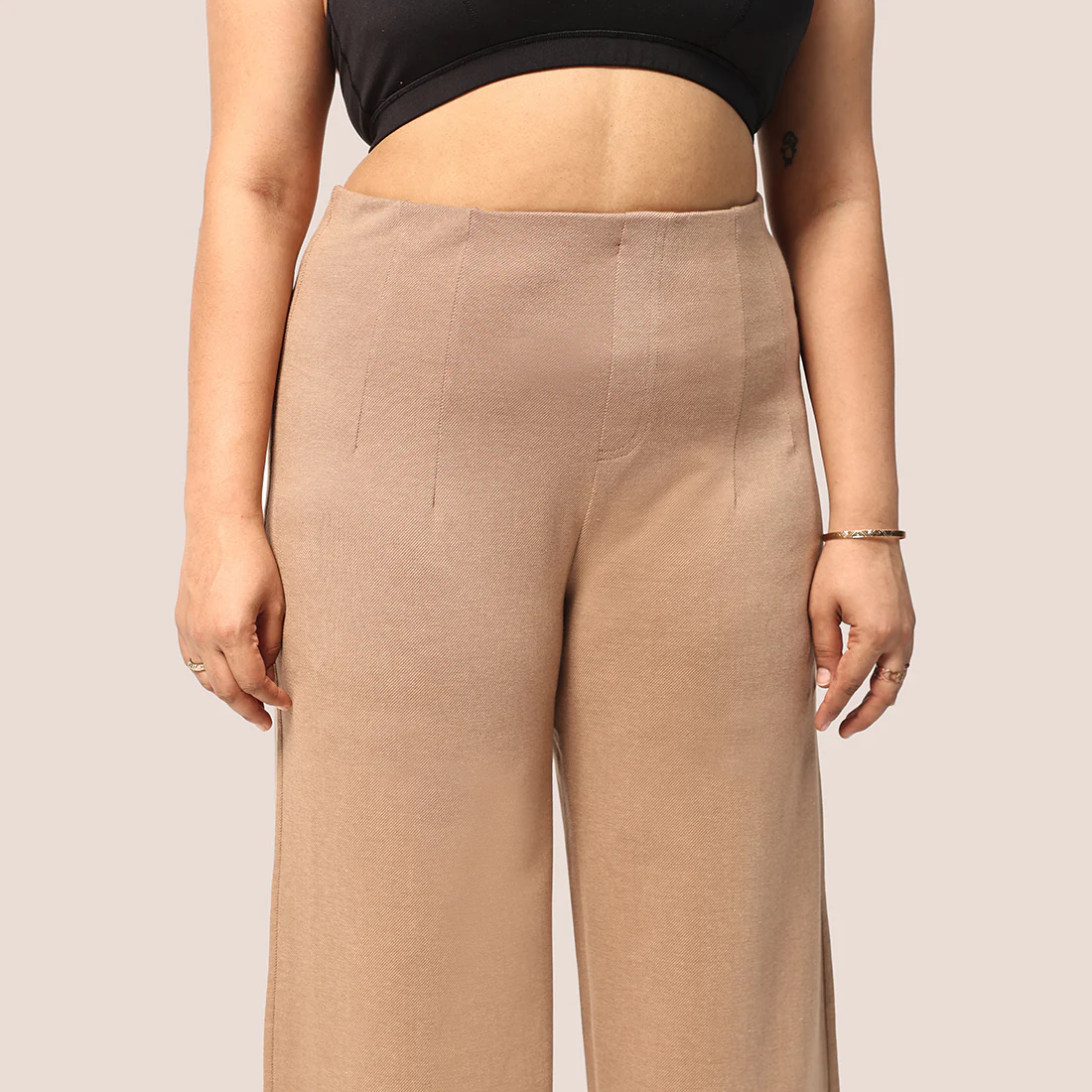 Work-To-Wine Twill Wide Dart Pants - Image 110