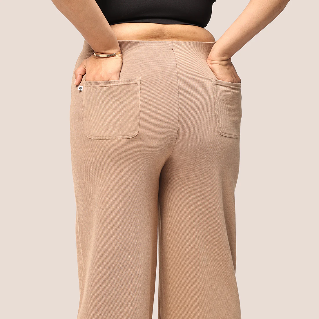 Work-To-Wine Twill Wide Dart Pants - Image 111