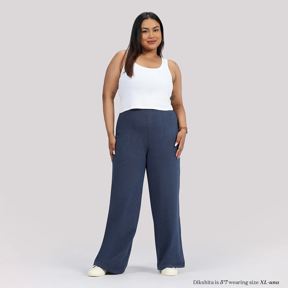 Work-To-Wine Twill Wide Dart Pants - Image 12