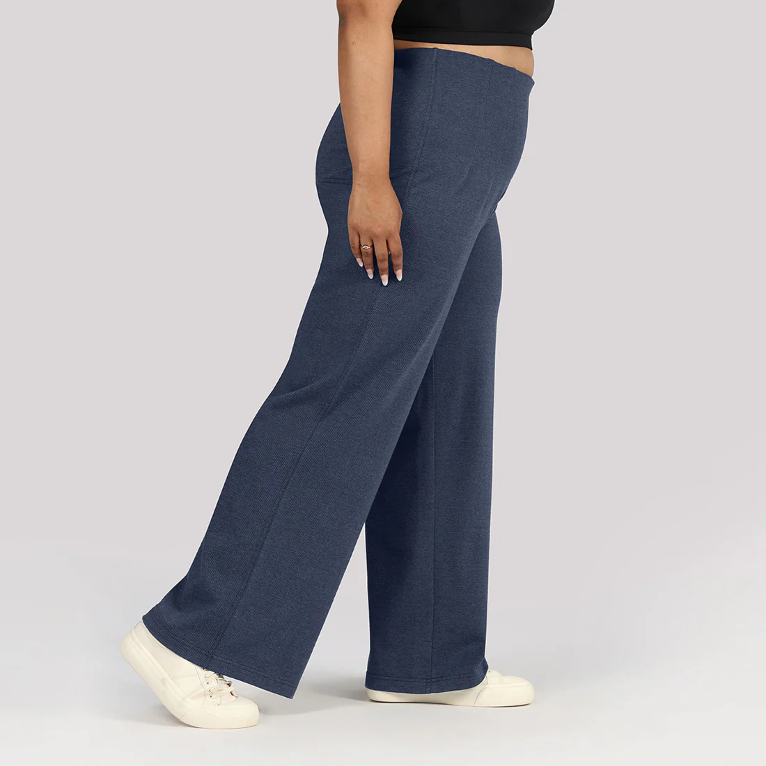 Work-To-Wine Twill Wide Dart Pants - Image 13