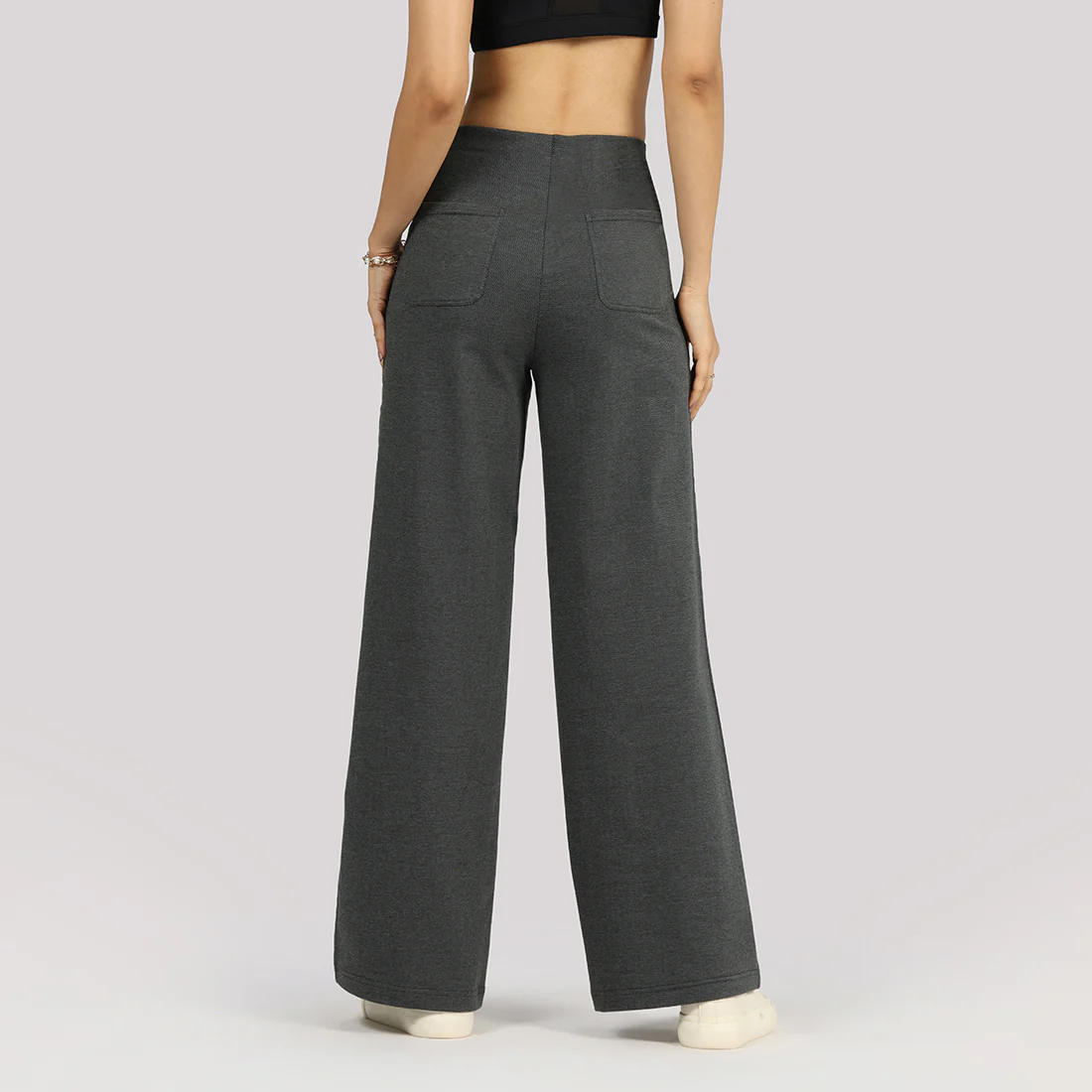 Work-To-Wine Twill Wide Dart Pants - Image 21
