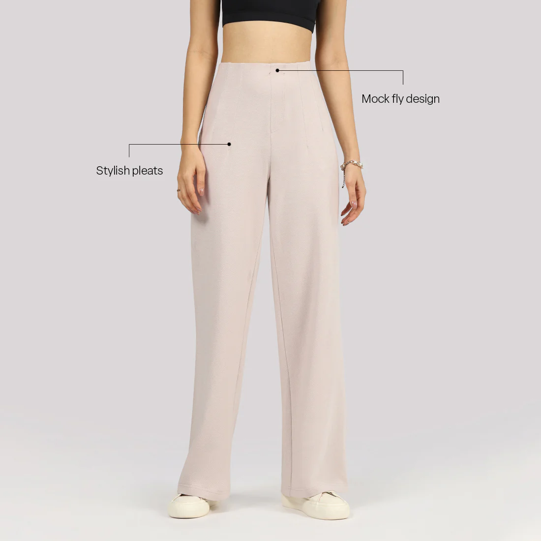 Work-To-Wine Twill Wide Dart Pants - Image 38
