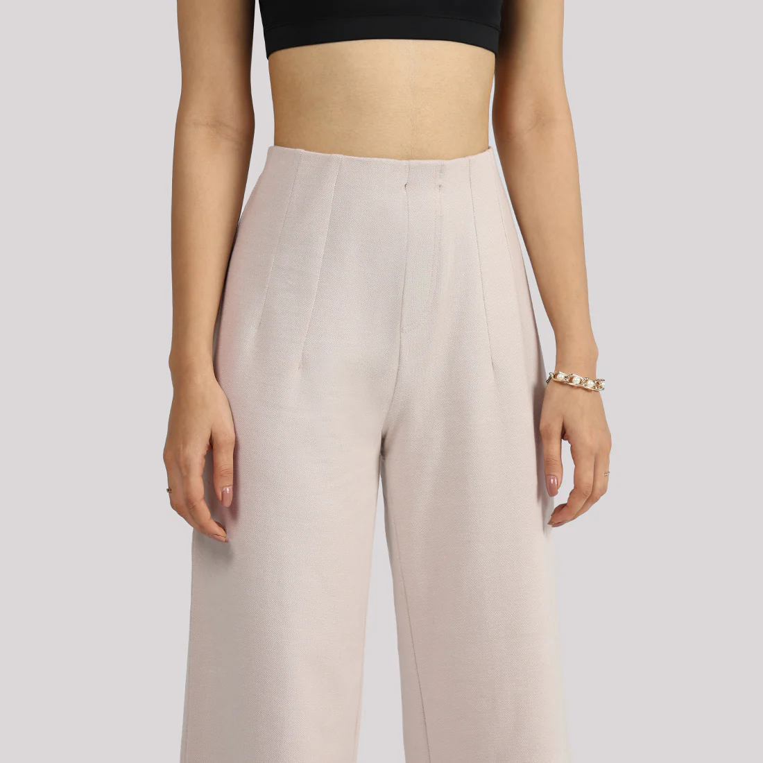Work-To-Wine Twill Wide Dart Pants - Image 41