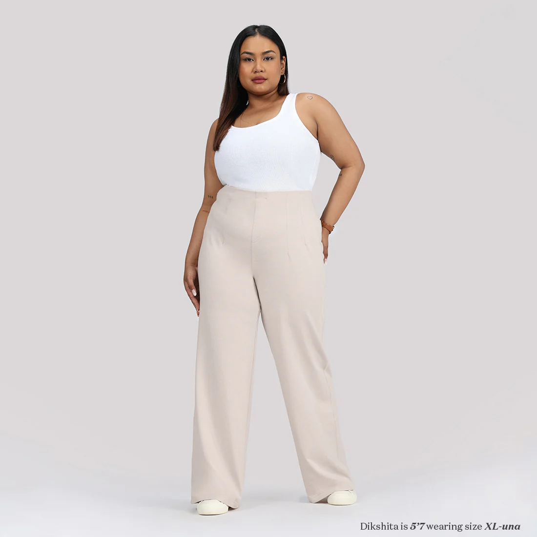 Work-To-Wine Twill Wide Dart Pants - Image 43