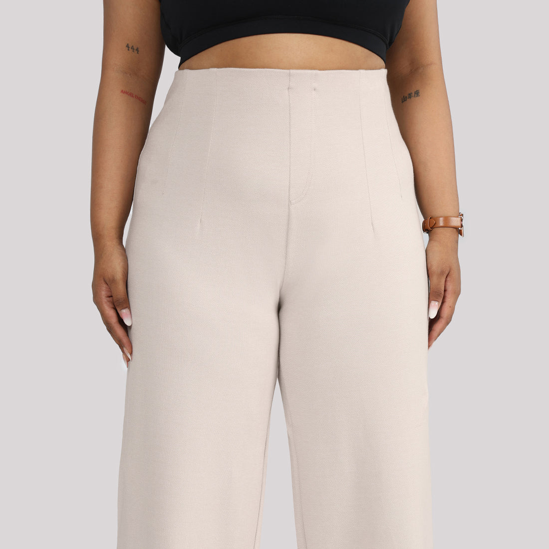 Work-To-Wine Twill Wide Dart Pants - Image 48