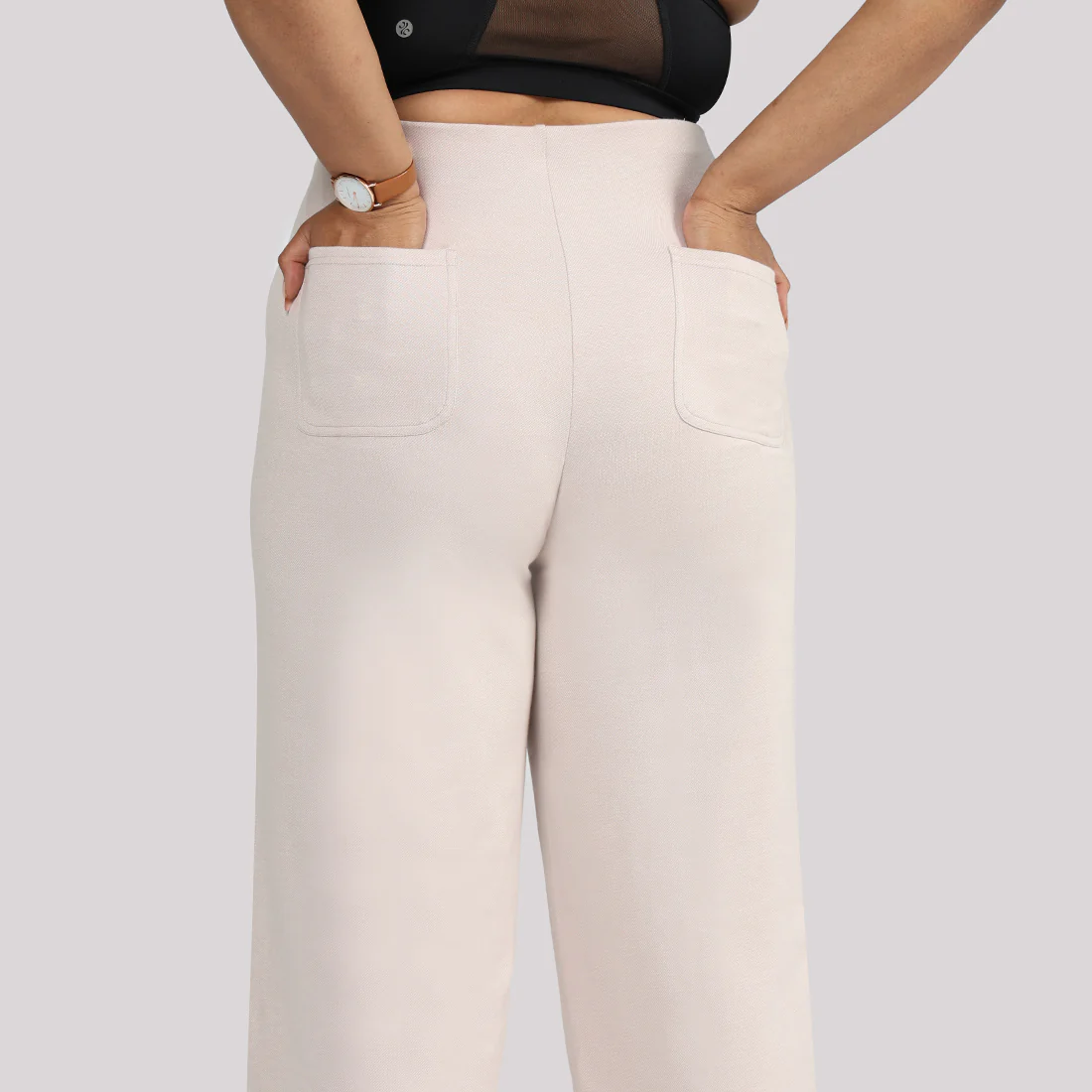 Work-To-Wine Twill Wide Dart Pants - Image 49