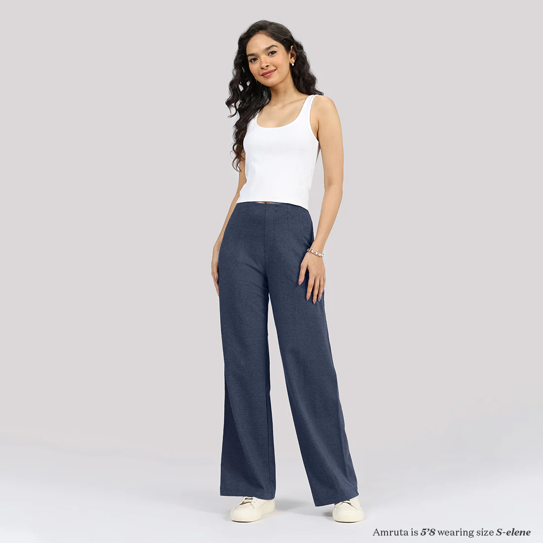 Work-To-Wine Twill Wide Dart Pants - Image 5
