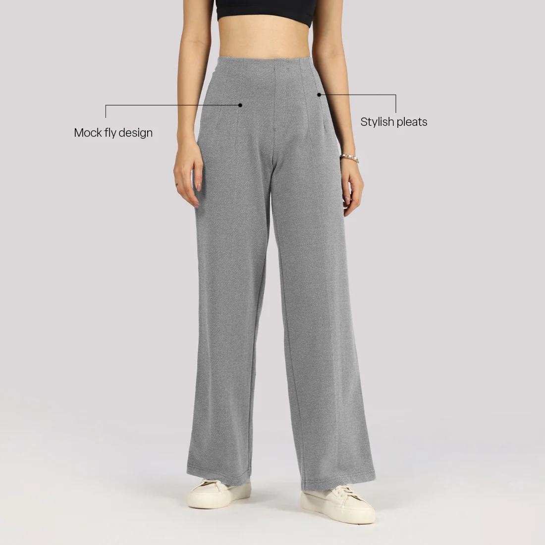 Work-To-Wine Twill Wide Dart Pants - Image 54