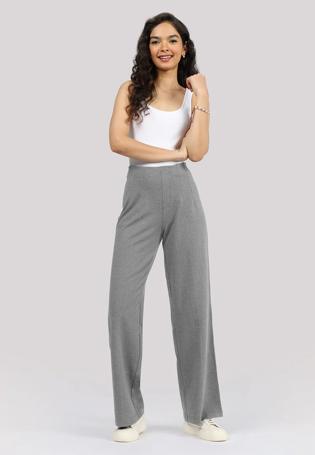 Work-To-Wine Twill Wide Dart Pants - Image 62