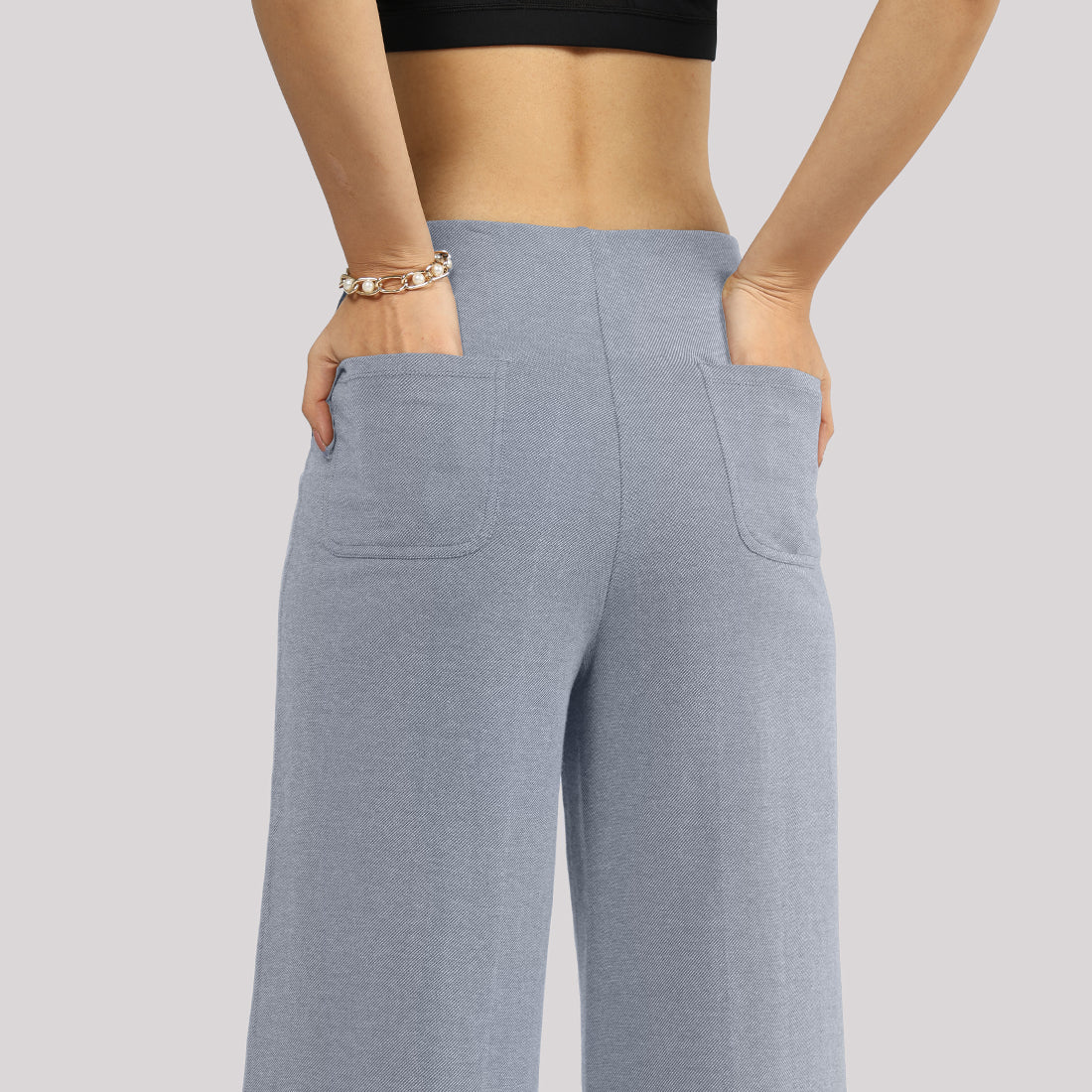 Work-To-Wine Twill Wide Dart Pants - Image 67