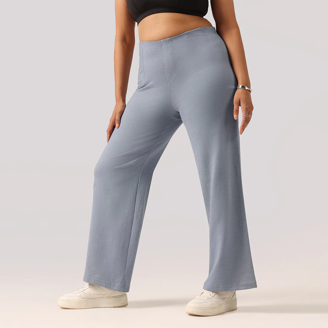 Work-To-Wine Twill Wide Dart Pants - Image 71