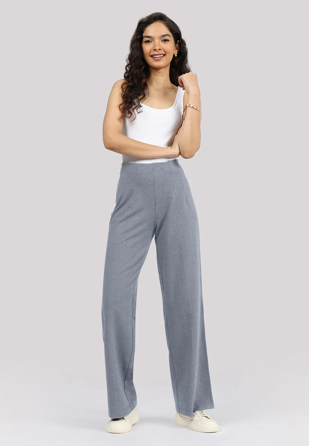 Work-To-Wine Twill Wide Dart Pants - Image 74