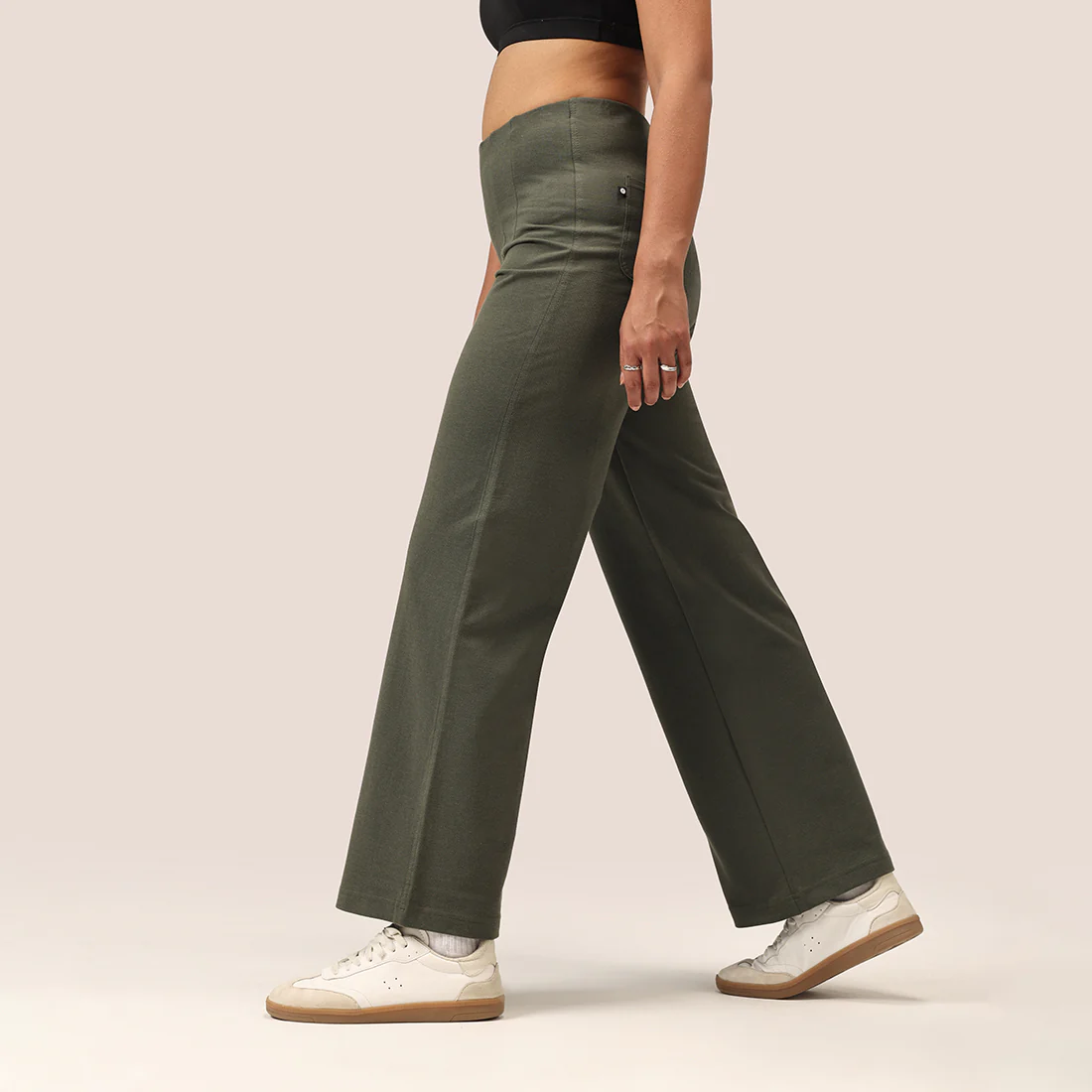 Work-To-Wine Twill Wide Dart Pants - Image 76