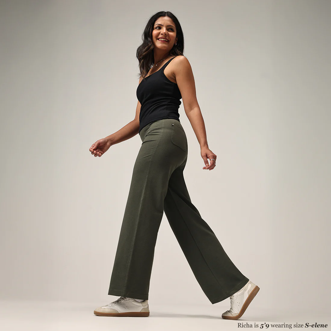 Work-To-Wine Twill Wide Dart Pants - Image 77