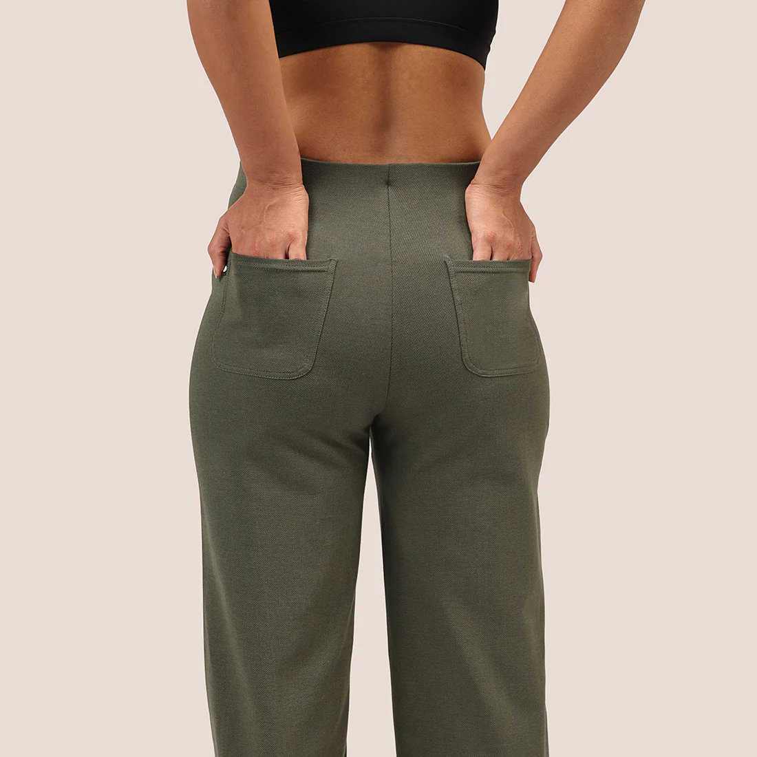 Work-To-Wine Twill Wide Dart Pants - Image 78