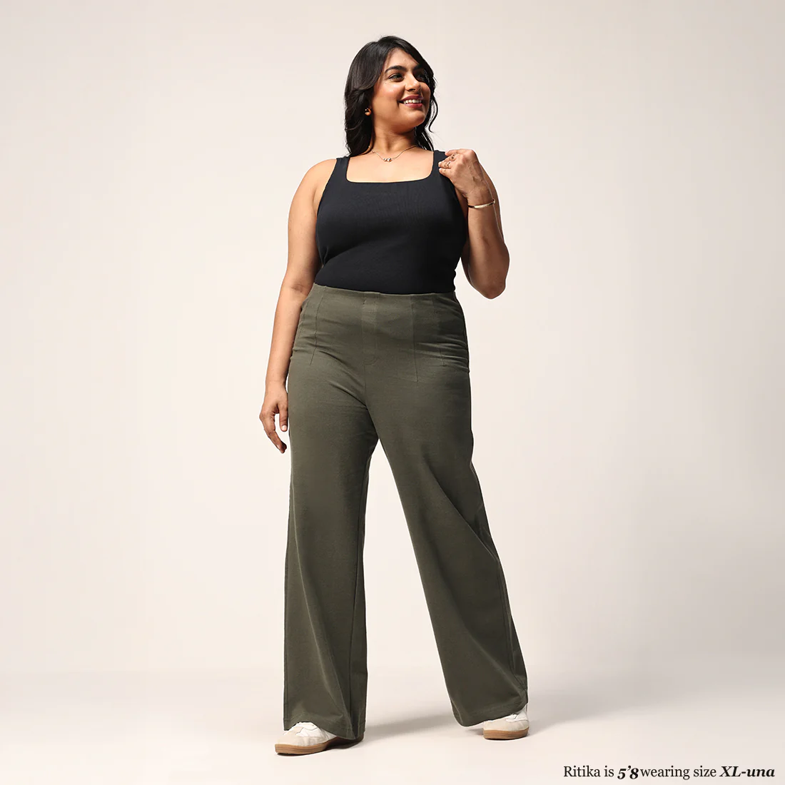 Work-To-Wine Twill Wide Dart Pants - Image 84