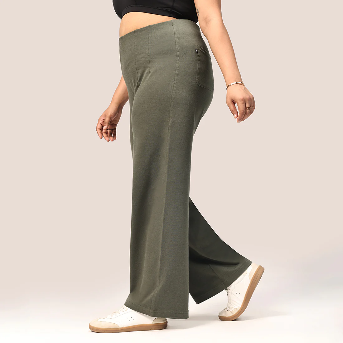 Work-To-Wine Twill Wide Dart Pants - Image 87