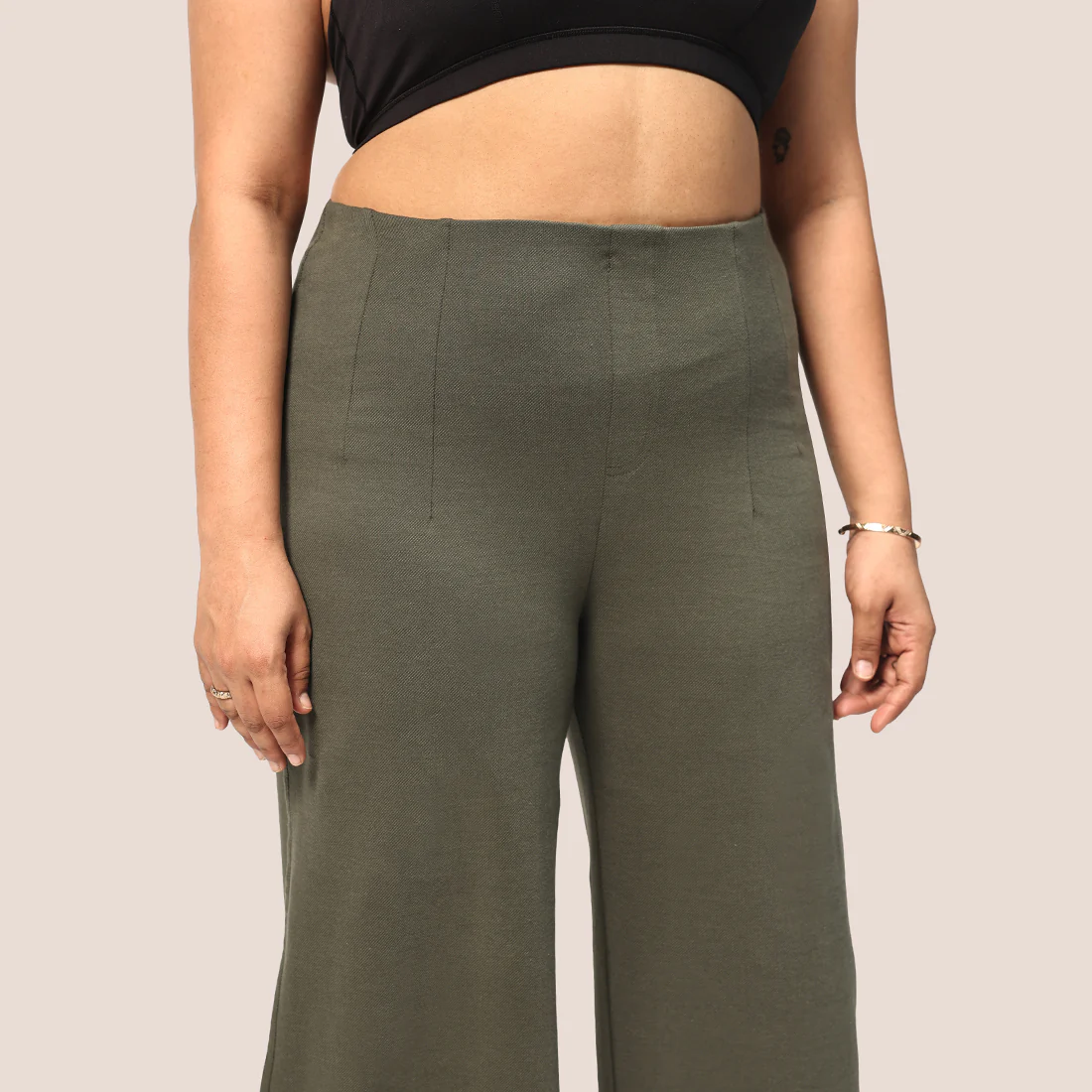 Work-To-Wine Twill Wide Dart Pants - Image 91