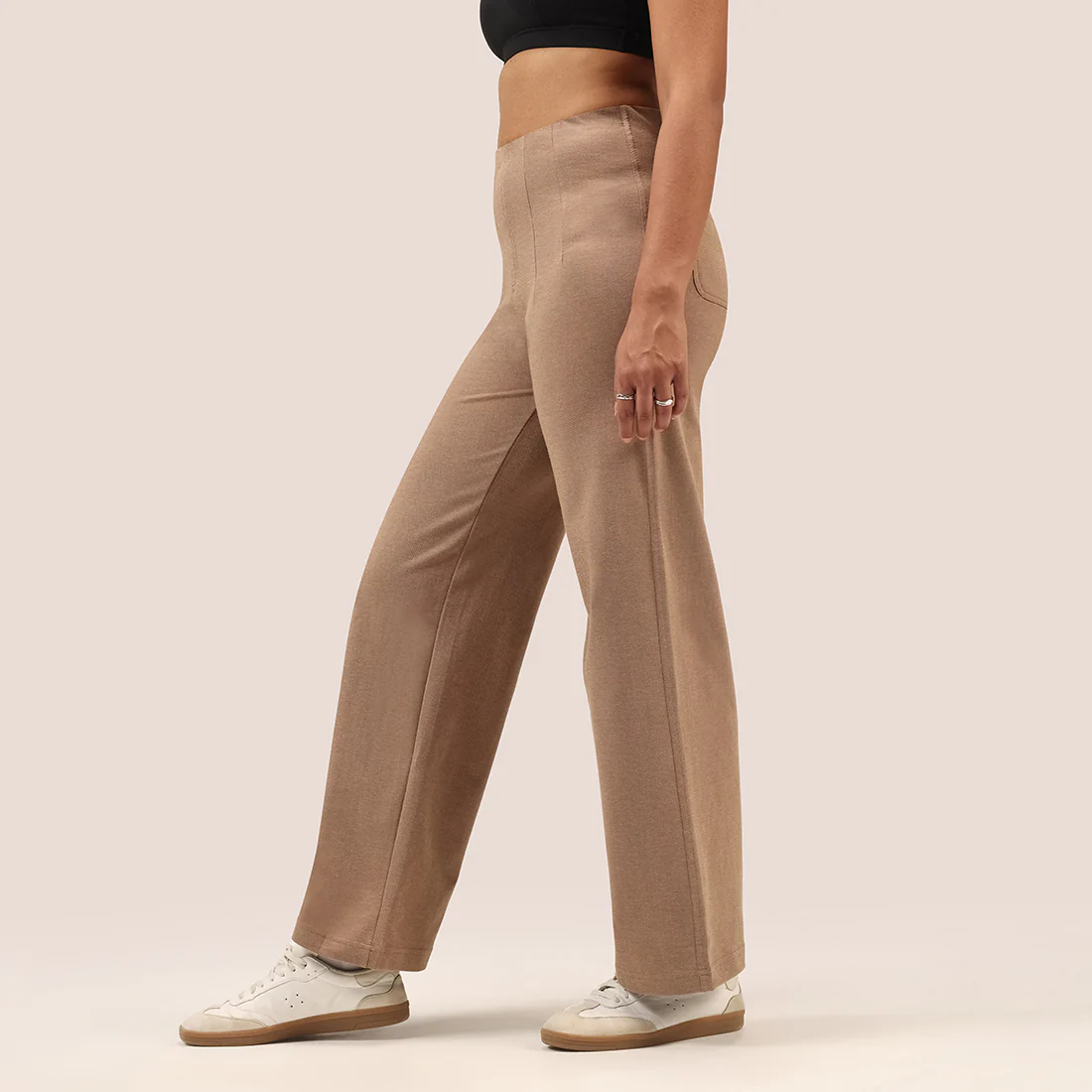 Work-To-Wine Twill Wide Dart Pants - Image 94